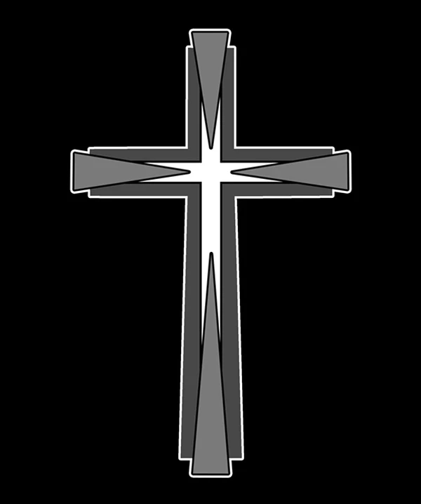 Гравировка «крест» – 12